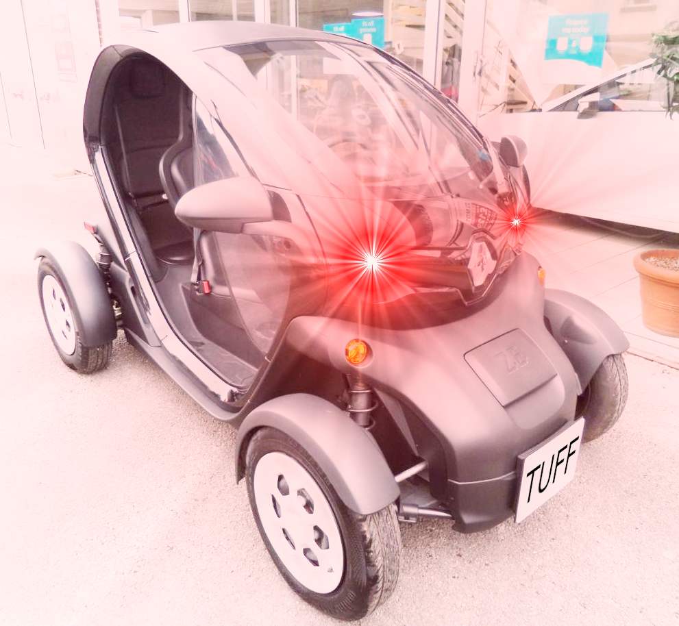 Pulling up in the twizzy